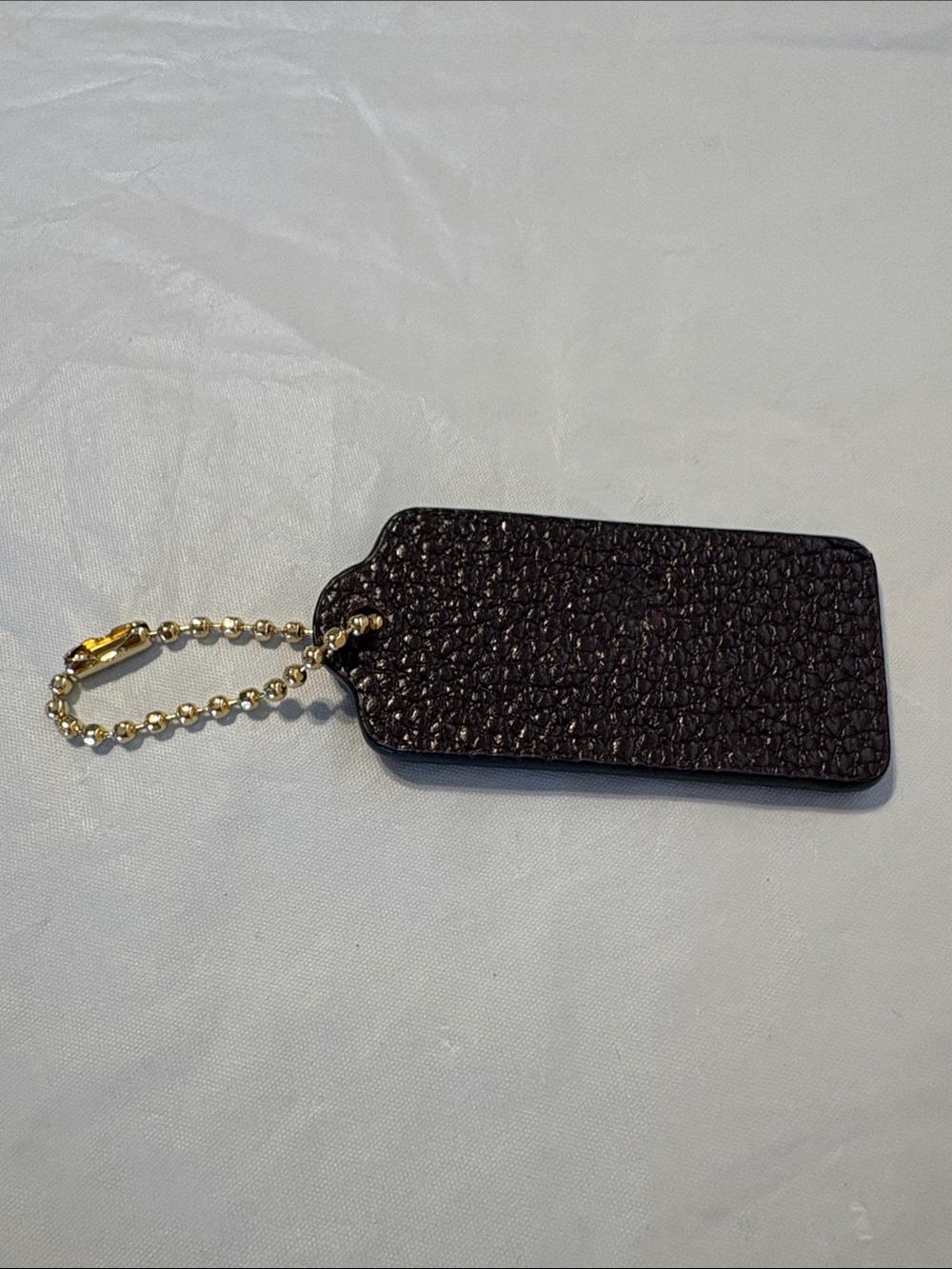 Coach Oxblood Red Leather Strap with Gold Hardware - Picture 6 of 6